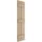Ekena Millwork Rustic Two Board Joined Board-n-Batten Rough Cedar Faux Wood Shutters, 11W x 76H, PR SHUBJS11X76RCPR - alternate 14